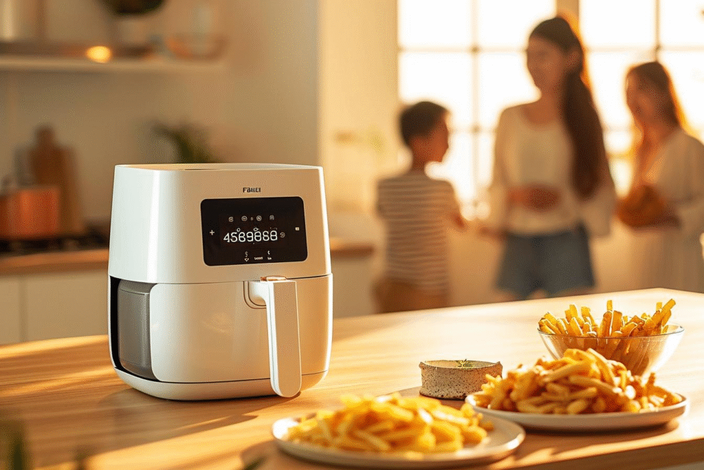 Cuire frite avec airfryer
