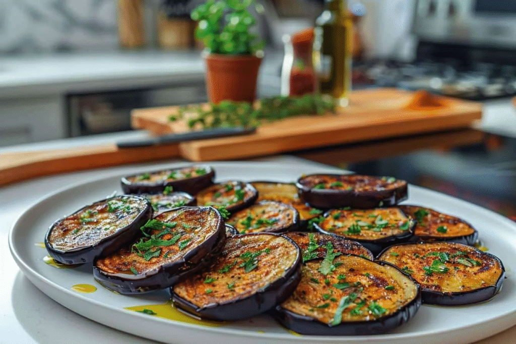 Recette délicieuse d’aubergine