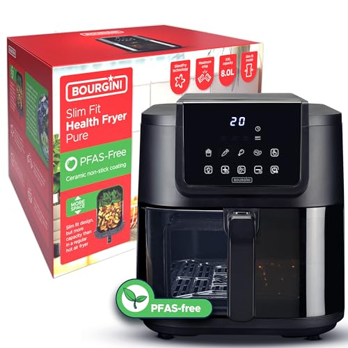 Bourgini airfryer avec revêtement céramique pro