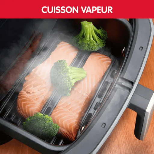 La fonction Vapeur : l’atout différenciant Test et Avis sur l’Easy Fry Grill & Steam de Tefal et Moulinex