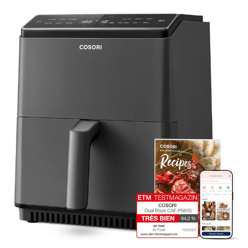 Test et Avis sur L'Air Fryer Cosori Dual Blaze 6,4L