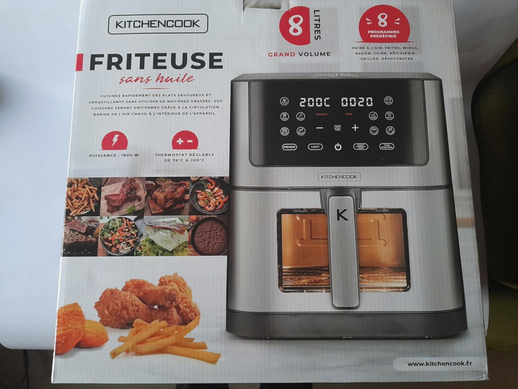 Test et avis sur l’Air Fryer KitchenCook Airmed WXL