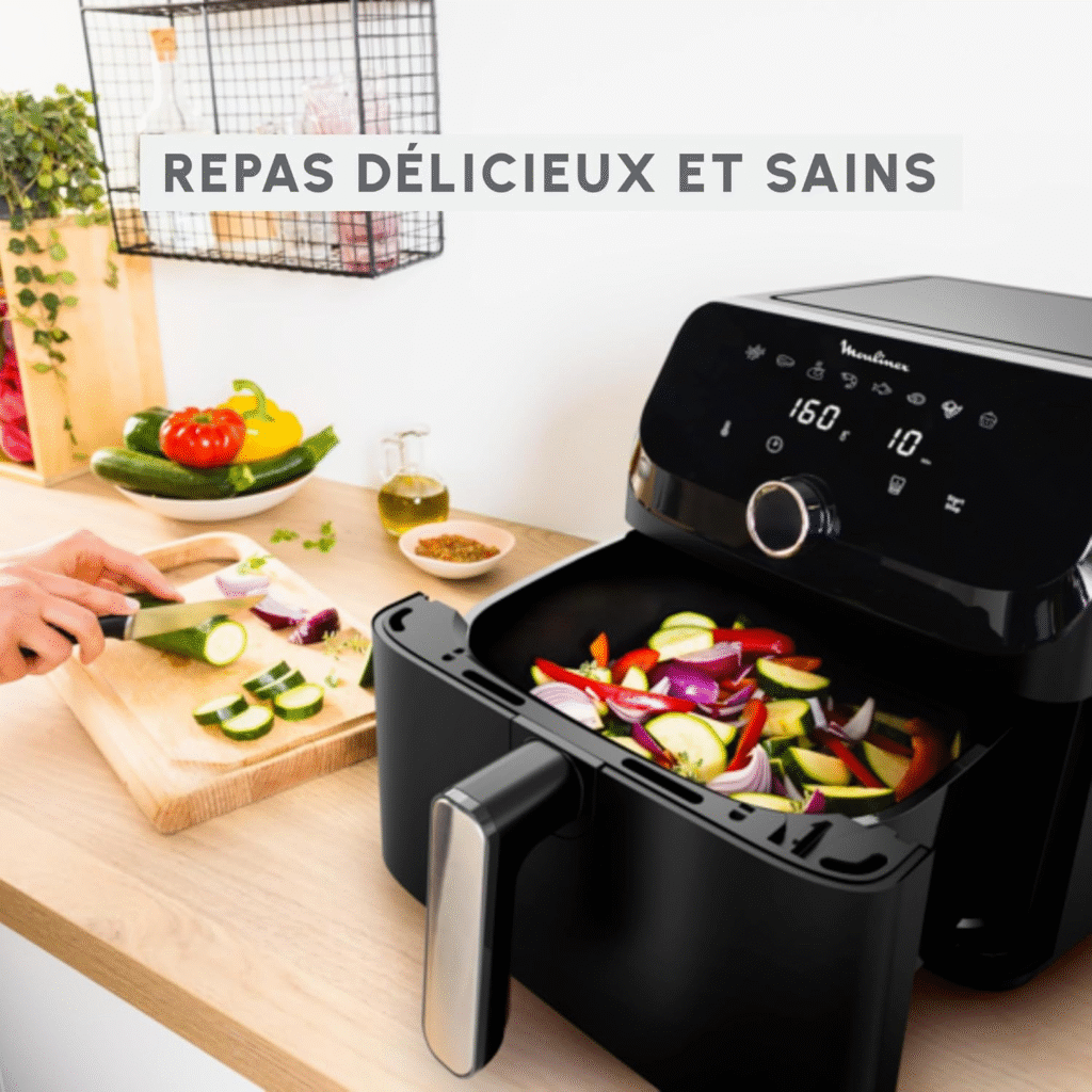 Avis sur le Moulinex Easy Fry Mega : Une friteuse à air de grande capacité pour les grandes tablées !