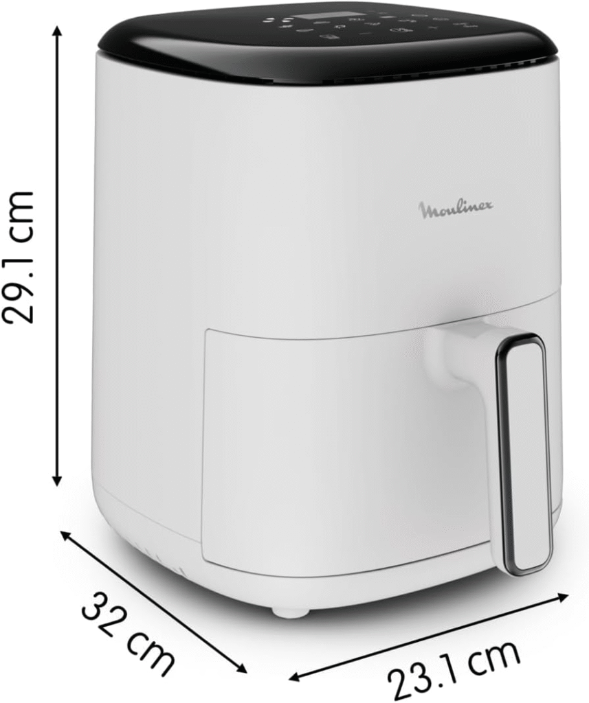 L’air fryer Moulinex Easy Fry Compact : design et modernité dans votre cuisine
