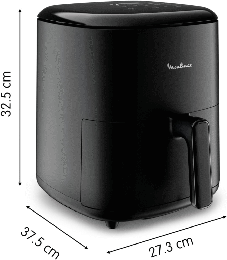 L’air fryer Moulinex Easy Fry Max : design et modernité