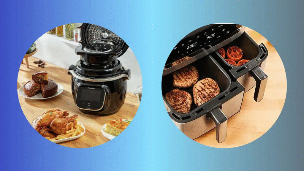 Technologies et performances de cuisson : Cookeo ou Airfryer