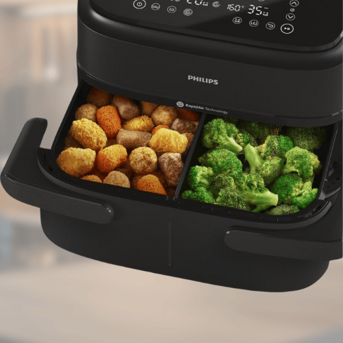 Présentation du Philips AirFryer Série 1000 (NA154/00) : Un Double Panier Modulable