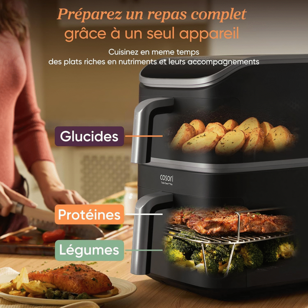 Air Fryer Cosori Turbo Tower Pro Double Stack