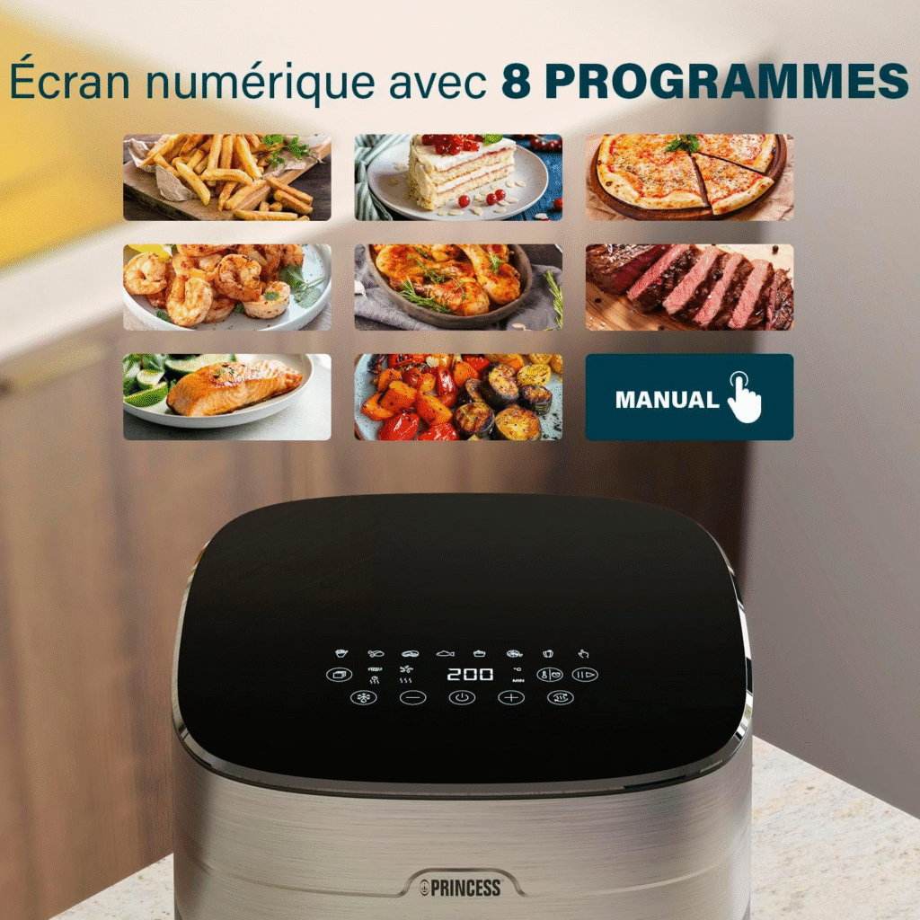 Fonctionnalités du Princess XXL 8L : simplicité et efficacité