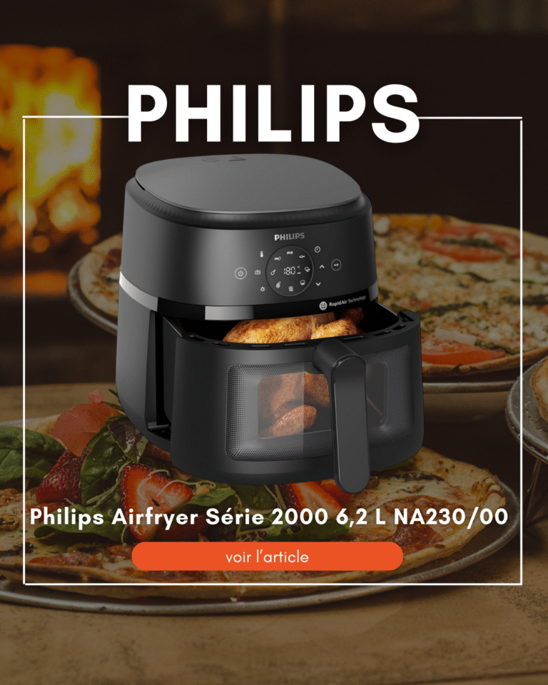 Lire la suite à propos de l’article Philips Airfryer Série 2000 6,2 L NA230/00
