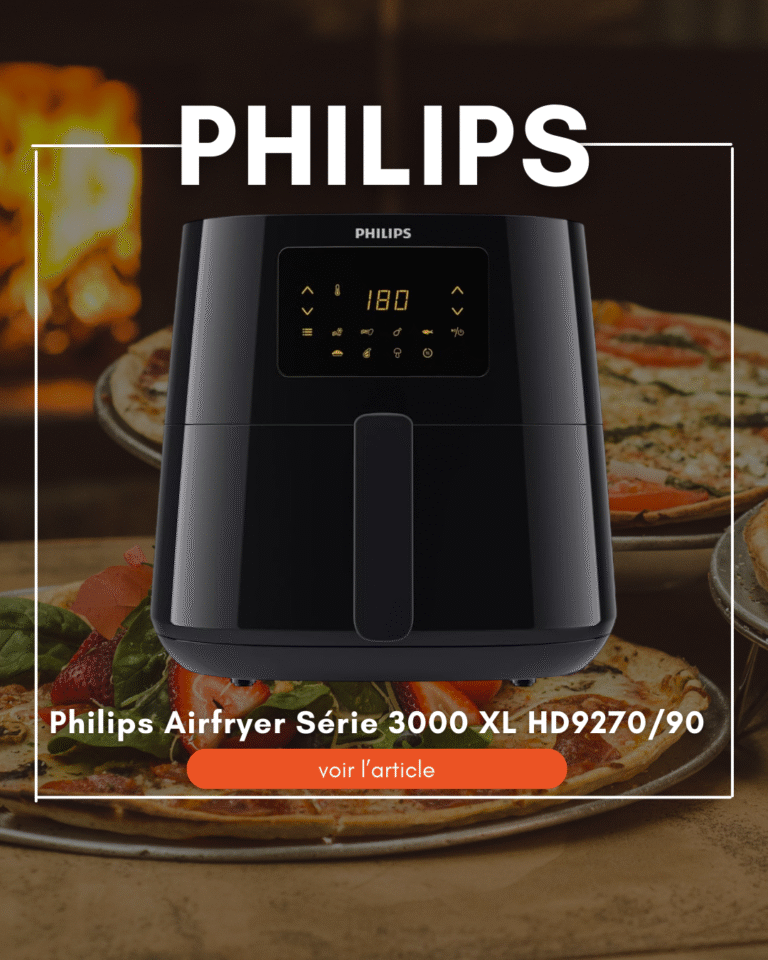 Lire la suite à propos de l’article Philips Airfryer Série 3000 XL HD9270/90