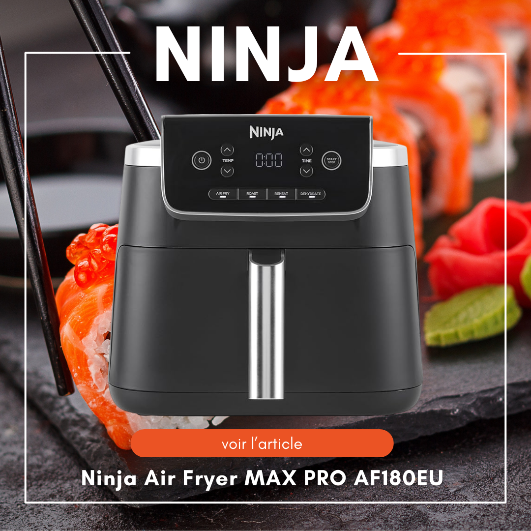 Lire la suite à propos de l’article Ninja Air Fryer MAX PRO AF180EU