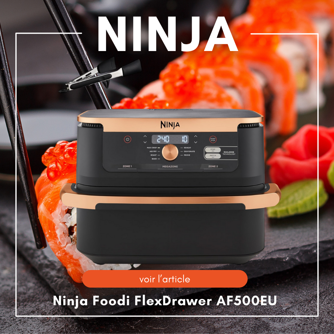 Lire la suite à propos de l’article Ninja Foodi FlexDrawer AF500EU