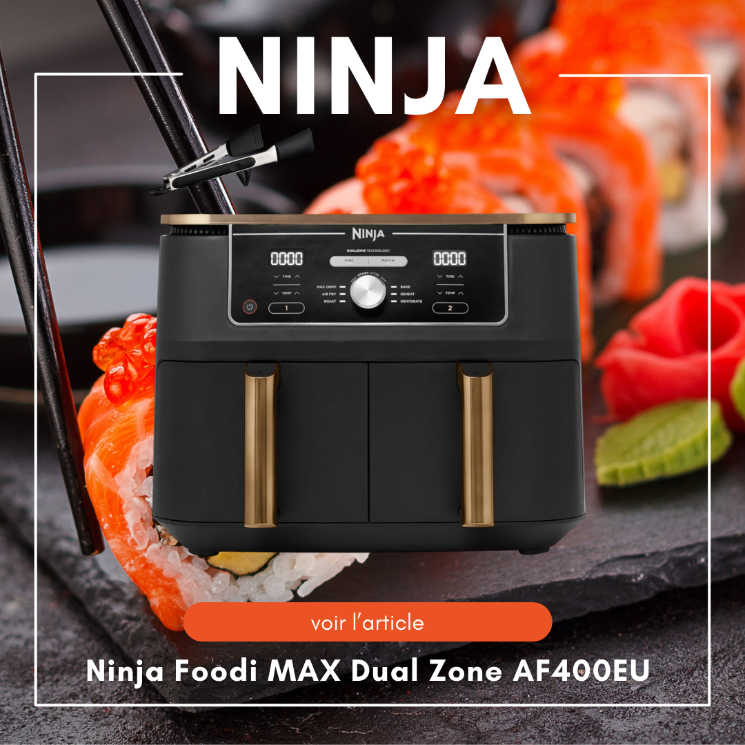 Lire la suite à propos de l’article Ninja Foodi MAX Dual Zone AF400EU