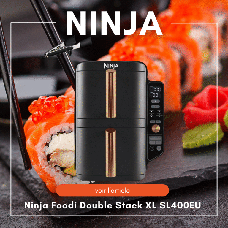 Lire la suite à propos de l’article Ninja Foodi Double Stack XL SL400EU